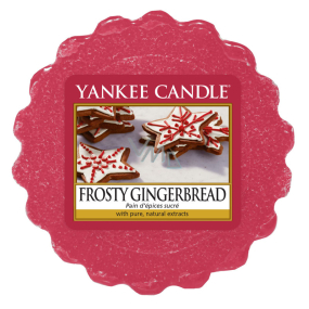 Yankee Candle Frosty Gingerbread - Perník s polevou vonný vosk do aromalampy 22 g