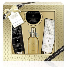 Baylis & Harding Mandarinka a Grapefruit sprchový krém 100 ml + tělové mléko 100 ml + tělovéhý spritzu 50ml + tělové máslo 100 ml kosmetická sada Péče o tělo