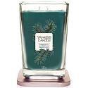 Yankee Candle Frosted Fir - Ojíněná jedle sojová vonná svíčka Elevation velká sklo 2 knoty 552 g