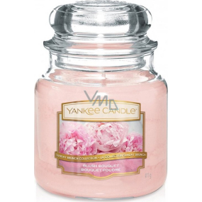 Yankee Candle Blush Bouquet - Růžová kytice vonná svíčka Classic střední sklo 411 g