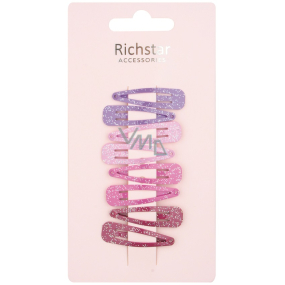 Richstar Accessories Sponky barevné se třpytkami 4 cm 8 kusů