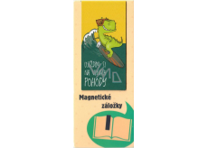 Albi Magnetická záložka do knížky Ujíždím si na vlnách pohody 8,7 x 4,4 cm