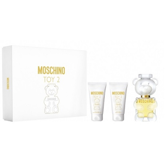 Moschino Toy 2 parfémovaná voda pro ženy 50 ml + tělové mléko 50 ml + sprchový gel 50 ml, dárková sada pro ženy