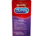 Durex Feel Intimate kondom tenký s extra lubrikací nominální šířka: 56 mm 12 kusů