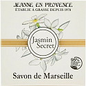 Jeanne en Provence Jasmin Secret - Tajemství Jasmínu tuhé toaletní mýdlo 100 g