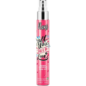 Naní All You Need is Love tělová mlha pro ženy 75 ml