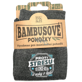 Albi Bambusové ponožky Proti stresu, velikost 39 - 46