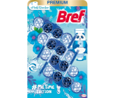 Bref Color Me Time Edition eMail Checker WC blok pro hygienickou čistotu a svěžest Vaší toalety, zbarvuje vodu do modra 4 x 50 g
