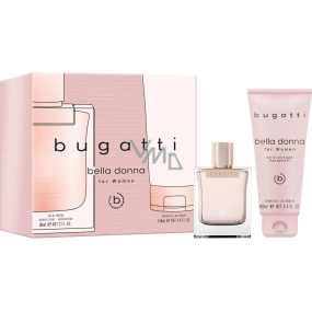 Bugatti Bella Donna parfémovaná voda 60 ml + sprchový gel 100 ml, dárková sada pro ženy