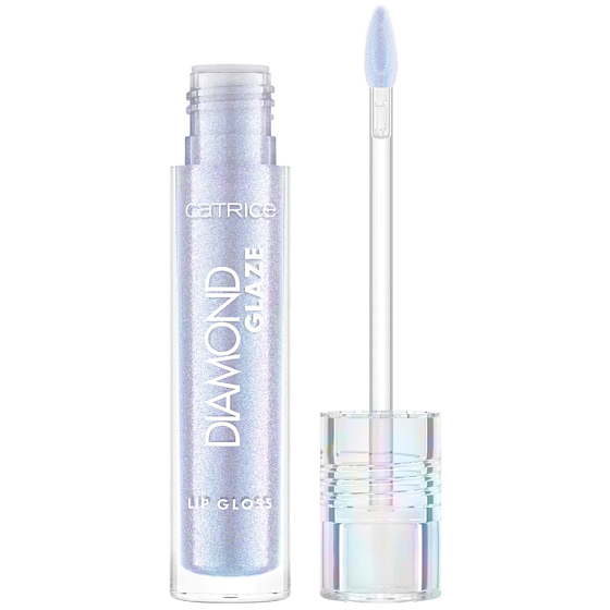 Catrice Diamond Glaze lesk na rty 010 Bubbles 'N' Troubles, 3 ml. Lesk na rty s třpytkami, který poskytuje intenzivní lesk a jemně zvýrazňuje rty.