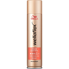 Wellaflex Frizz Control lak na vlasy, fixace 4, 250 ml
