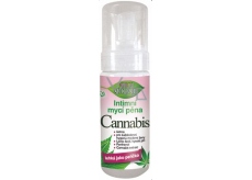 Bione Cosmetics Cannabis intimní pěna s kyselinou mléčnou 150 ml