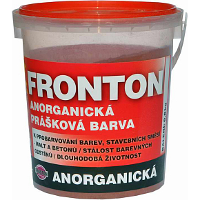 Fronton prášková barva do stavebních směsí malt a betonů, 0847 tmavě červená, 800 g