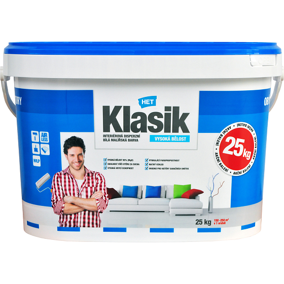 Het Klasik malířská barva, 25 kg