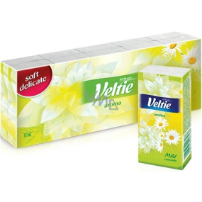 Veltie Aroma Mild Camomile hygienické kapesníky 10 kusů