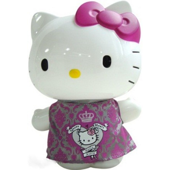 Hello Kitty Queen of Heart 2v1 pěna do koupele & sprchový gel 300 ml