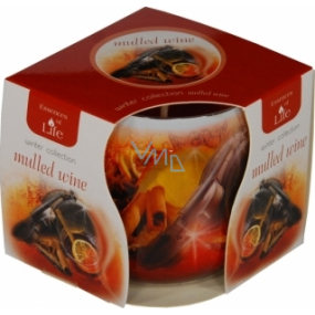 Essences of Life Svařené víno aromatická svíčka ve skle 100 g