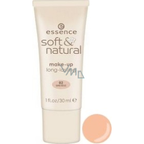 Essence Soft & Natural make-up 02 Sand Beige 30 ml