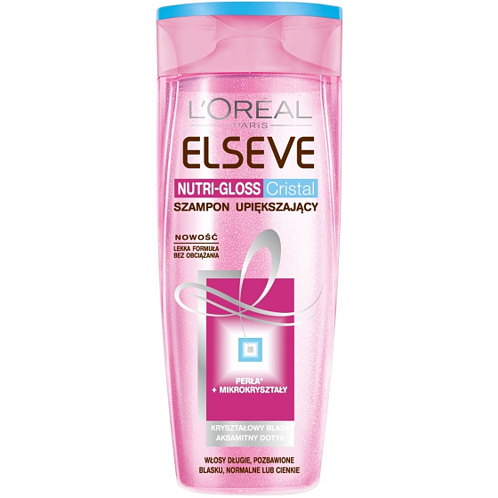 Loreal Paris Elseve Nutri Gloss Crystal šampon pro oslnivý lesk 250 ml