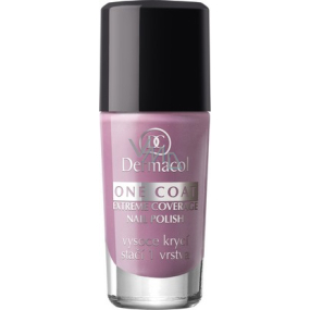 Dermacol One Coat Extreme Coverage Nail Polish lak na nehty 121 10 ml