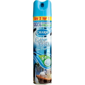 Charm Cotton Fresh 5v1 osvěžovač vzduchu 240 ml