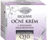 Bione Cosmetics Exclusive & Q10 s kyselinou hyaluronovou oční krém pro všechny typy pleti 51 ml