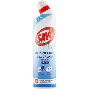 Savo Oceán Wc tekutý čisticí a dezinfekční přípravek 750 ml