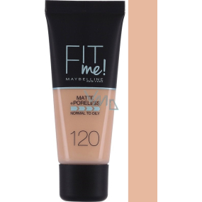 Maybelline Fit Me Matte & Poreless Foundation make-up 120 Classic Ivory 30 ml