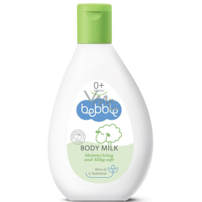 Bebble Tělové mléko s olivovým olejem a panthenolem pro děti 200 ml