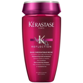 Kérastase Reflection Bain Chroma Riche ochranný a vyživující šampon pro barvené a citlivé vlasy 250 ml
