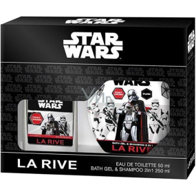 La Rive Disney Star Wars First Order toaletní voda 50 ml + 2v1 sprchový gel a šampon 250 ml, kosmetická sada