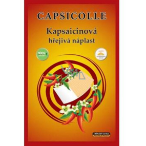 Capsicolle Kapsaicinová hřejivá náplast 7 x 10 cm 1 kus