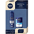 Nivea Men Protect & Care 2v1 voda po holení 100 ml + pěna na holení 200 ml, kosmetická sada