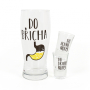 Albi Můj bar Hospodský set Do břicha půllitr 50 ml + Do jedné nohy panák 50 ml + Do druhé nohy panák 50 ml, dárková sada