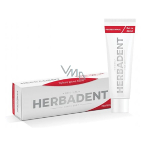 Herbadent Professional bylinný gel na dásně s chlorhexidinem 25 g