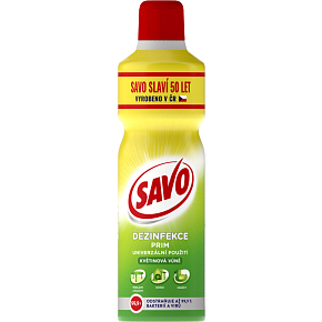 SAVO dezinfekce Prim Květinová vůně, 1,2 l SAVO dezinfekce Prim Květinová vůně, 1,2 l