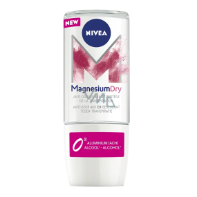 Nivea Magnesium Dry kuličkový antiperspirant deodorant roll-on pro ženy 50 ml