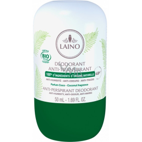 Laino BIO Kokos 48hodinový antiperspirant deodorant roll-on unisex 50 ml