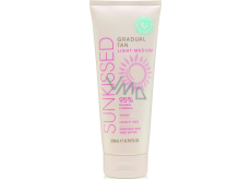 Sunkissed Gradual Tan samoopalovací mléko pro postupné lehké opálení Light Medium 200 ml