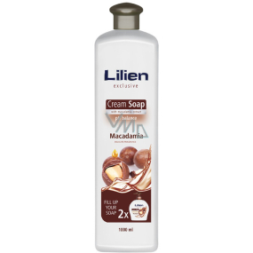 Lilien Exclusive Macadamia krémové tekuté mýdlo 1000 ml