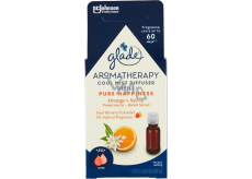 Glade Aromatherapy Cool Mist Diffuser Pure Happiness Orange + Neroli náplň esenciální olej 17,4 ml