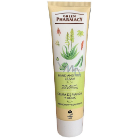 Green Pharmacy Aloe hydratační a zjemňující krém na ruce a nehty 100 ml