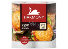 Harmony Good for Food papírové kuchyňské utěrky 3 vrstvé 2 kusy