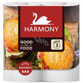 Harmony Good for Food papírové kuchyňské utěrky 3 vrstvé 2 kusy