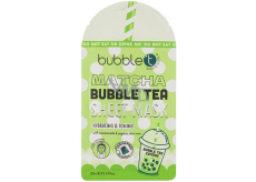 Bubble´t Matcha Bubble Tea textilní maska pro všechny typy pleti 20 ml