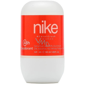 Nike Coral Crush Woman kuličkový deodorant roll-on pro ženy 50 ml