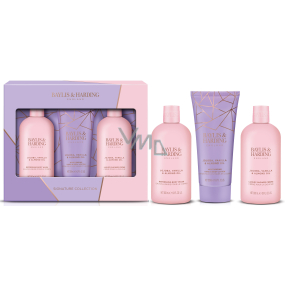 Baylis & Harding Jojoba a Vanilka sprchový gel 300 ml + sprchový krém 300 ml + tělové mléko 200 ml, kosmetická sada pro ženy