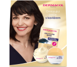 Dermacol Gold Elixír SPF10 omlazující kaviárový denní krém 50 ml + omlazující kaviárový noční krém 50 ml + omlazující maska s kaviárem 2 x 8 g, kosmetická sada pro ženy