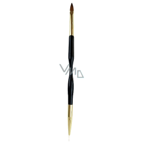 Kosmetický štětec na nehty na akryl + zdobící 19 cm