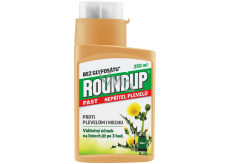 Roundup Fast koncentrát herbicid k hubení plevele 250 ml